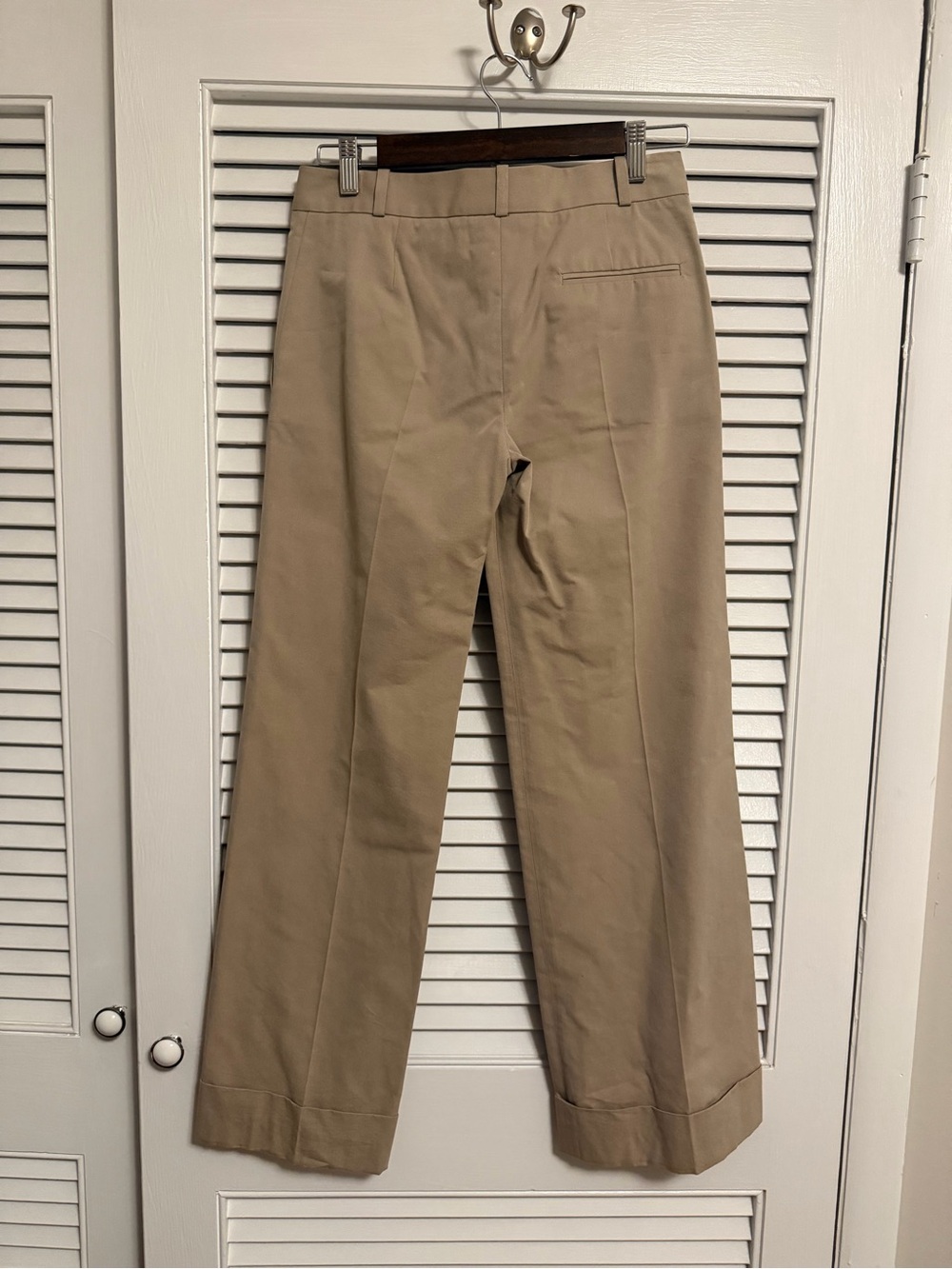 Chloe Khakis - Tailored Wide-Leg Women's Pants - Picture 2 of 3